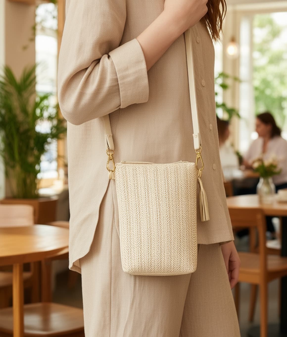 Crochet Lace Phone Crossbody Bag - image 7