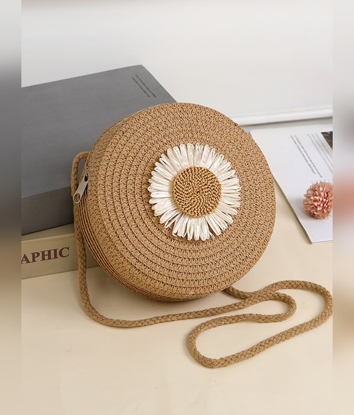 Raffia Phone Bag - image 5
