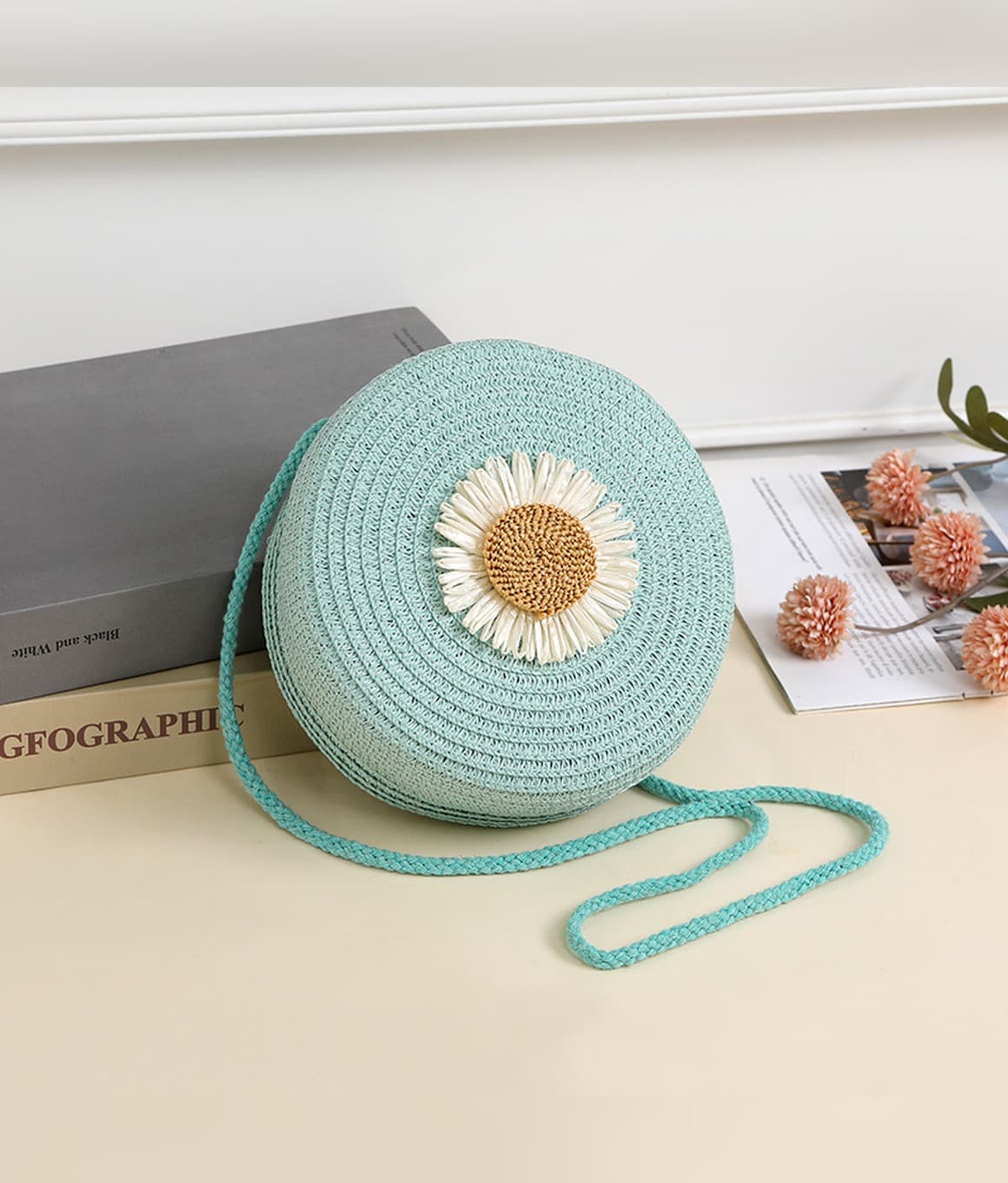 Raffia Phone Bag - image 8