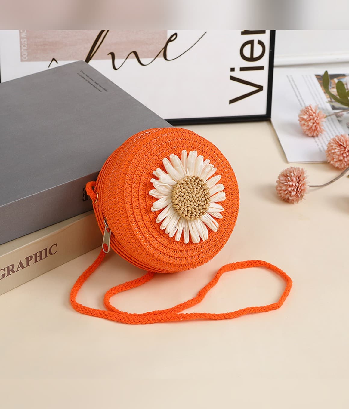 Raffia Phone Bag - image 7