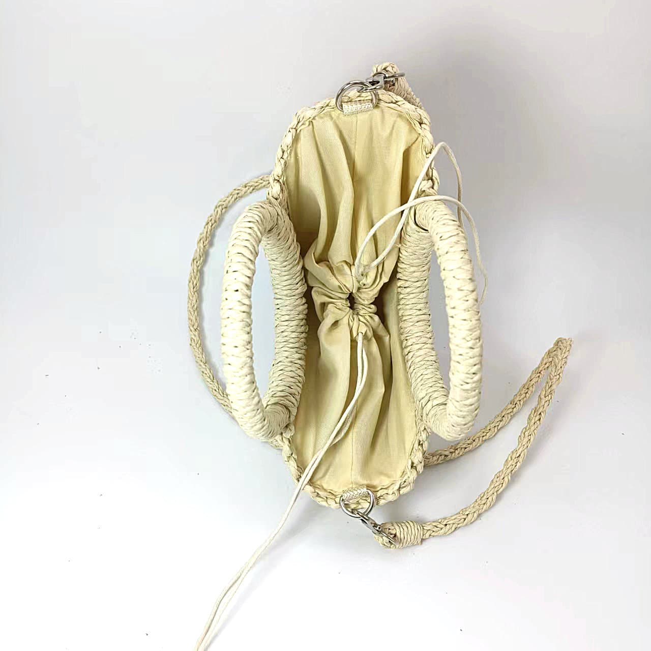 Straw Classic Handbag - image 9