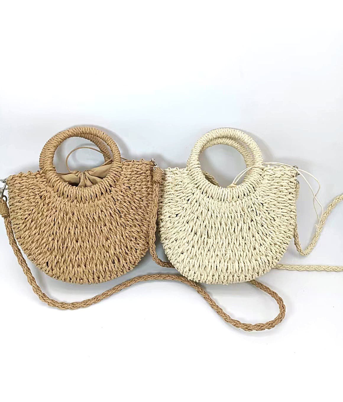 Straw Classic Handbag - image 7