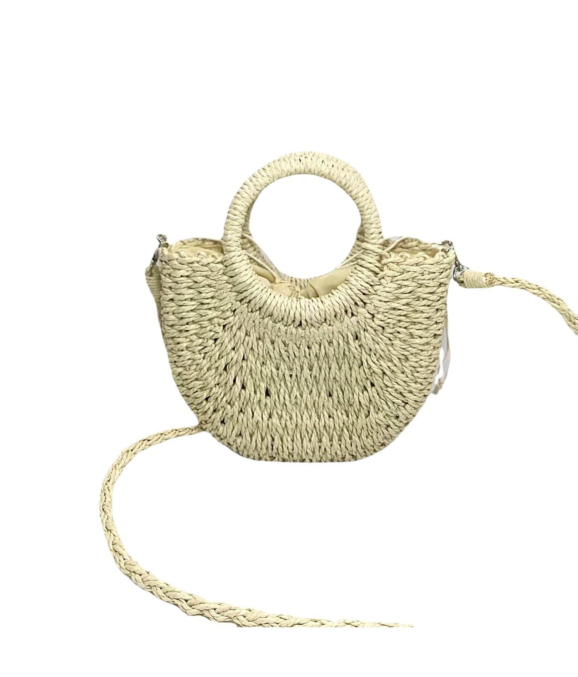Straw Classic Handbag - image 2