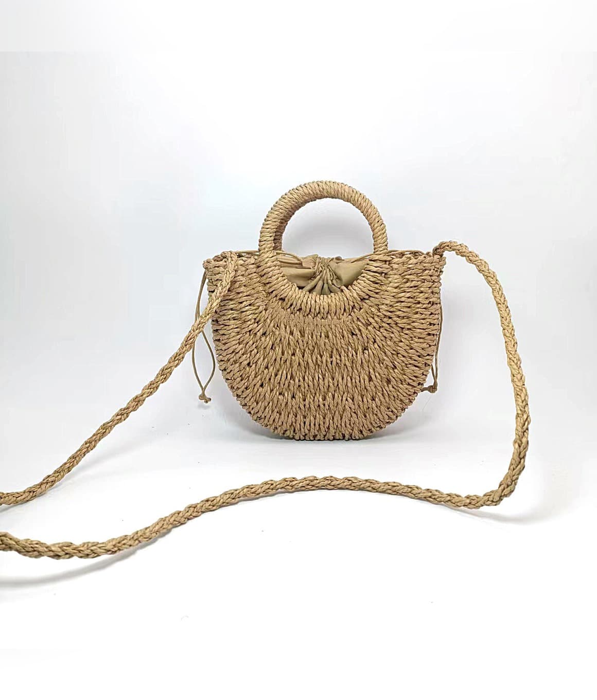 Straw Classic Handbag - image 4