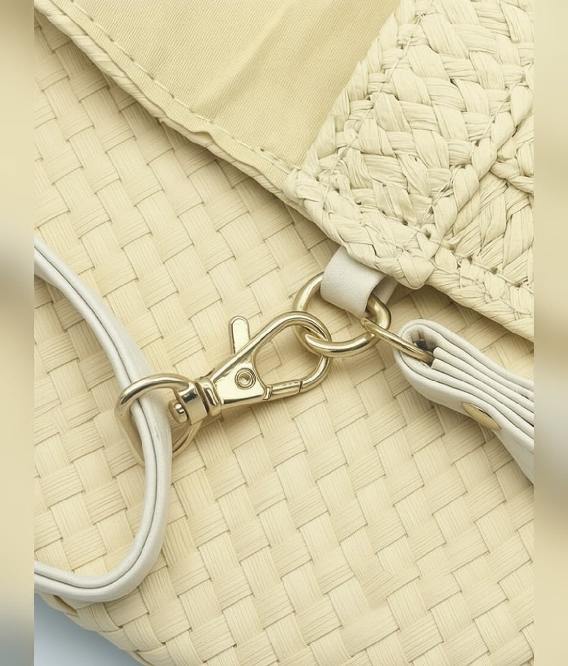 Straw Crossbody Duo - image 5