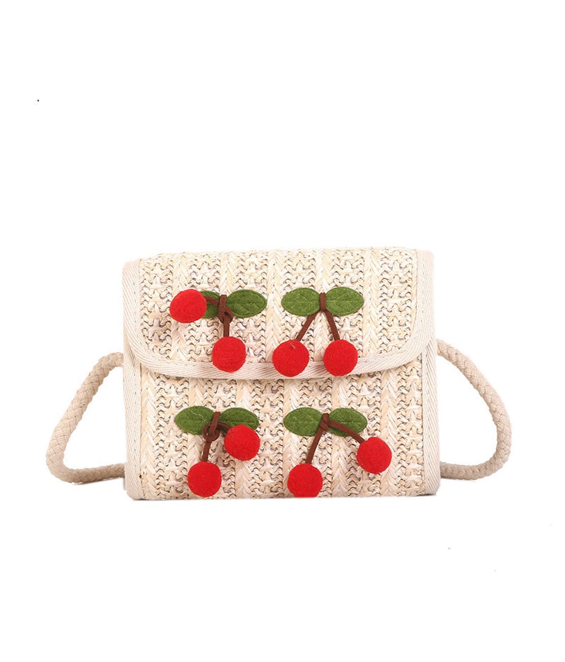 Straw Mini Square Bag - image 3