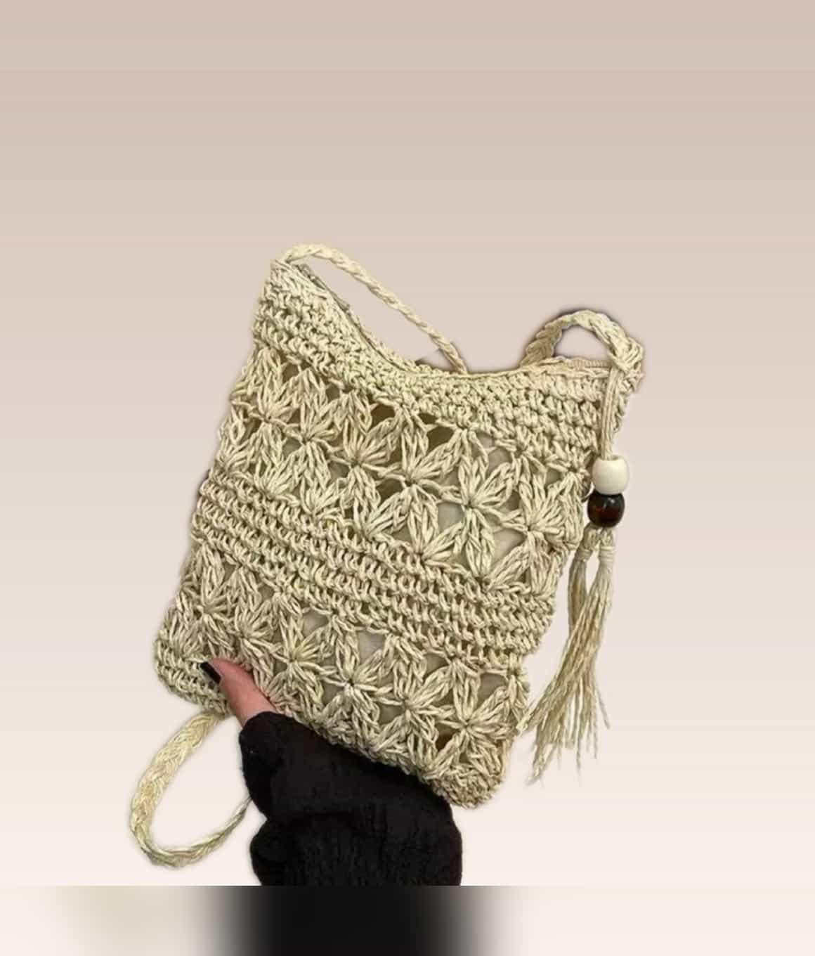 Macrame Phone Bag - thumbnail