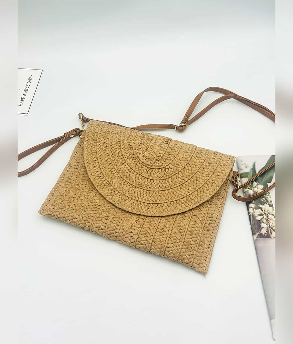 Straw Crossbody Duo - thumbnail